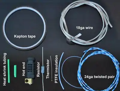 Assembled hot end