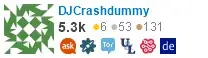 profile for DJCrashdummy on Stack Exchange, a network of free, community-driven Q&A sites