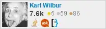 profile for Karl Wilbur on Stack Exchange, a network of free, community-driven Q&A sites