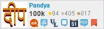 profile for Pandya on Stack Exchange, a network of free, community-driven Q&A sites