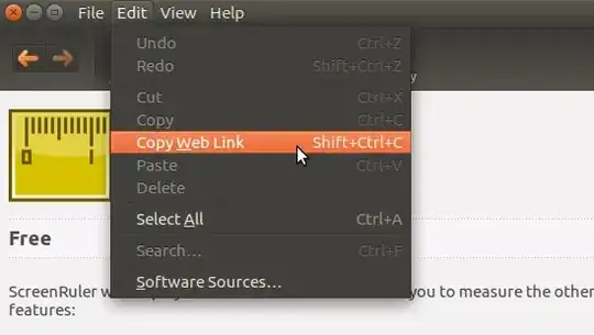 Error window