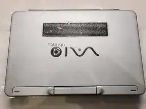 Sony Vaio PCG-4A1L Teardown