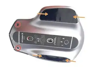 Desmontaje del ratón (mouse) Logitech MX Master 2s