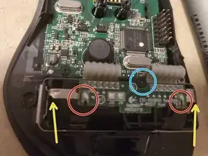 Placa de Circuito Impreso (PCB) Ensamblada Inferior
