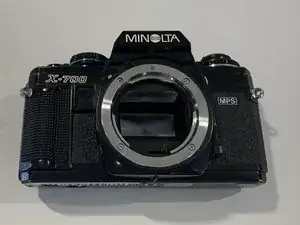 Reparación de Minolta X-700