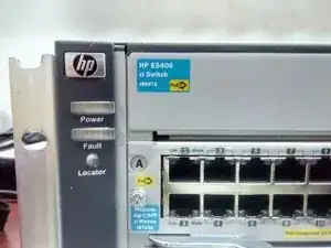 Reparación de HP 5406zl Switch Chassis (J8697A)