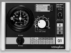 Reparación de Medumat Basic and Basic P Ventilator