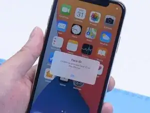 El iPhone X Face ID No Funciona: solucionado al reemplazar el cable flexible del auricular