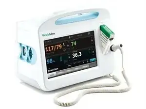 Reparación de monitor de constantes vitales Welch Allyn Connex 6000
