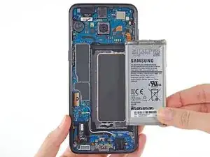 Reemplazo de batería en el Samsung Galaxy S8