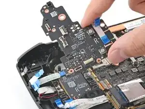 Tablero de botones derecho