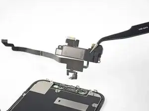 Ensamblaje de sensor frontal y altavoz auricular