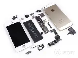 Desmontaje del iPhone 5s