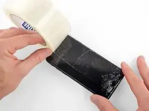 Encintar por encima la pantalla