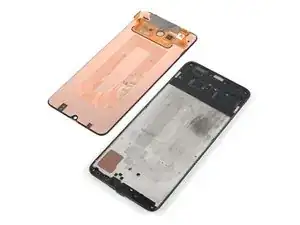 Reemplazo de la pantalla del Samsung Galaxy A70