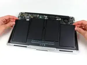 Reemplazo de la batería de la MacBook Air 13" de mediados de 2012