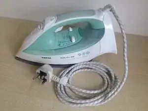 Reparación de la plancha de vapor Tefal Turbo Pro 400