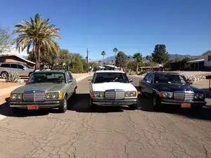 Reparación de Mercedes W123