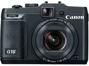 Reparación de Canon PowerShot G16