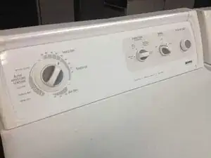 Reparación de la secadora Kenmore Series 80