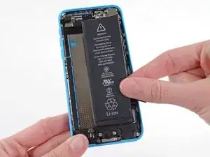 Reemplazo de la batería del iPhone 5c