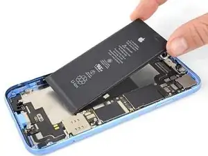 Reemplazo de la batería del iPhone XR