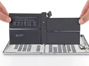Sustitución de la batería del Microsoft Surface Pro 7