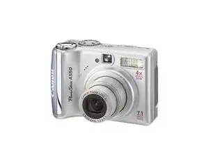 Reparación de Canon PowerShot A550