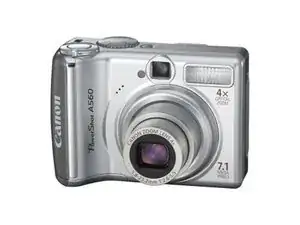 Reparación de Canon PowerShot A560