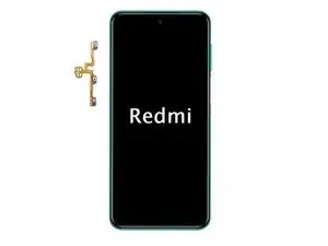 Logotipo de Boot Loop Redmi - Sustitución del flex de los botones de encendido y volumen