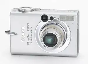Reparación de Canon PowerShot S500