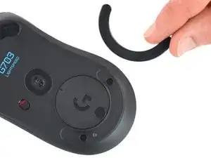 Pies del ratón