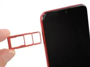 Reemplazo de la bandeja SIM del Samsung Galaxy A10