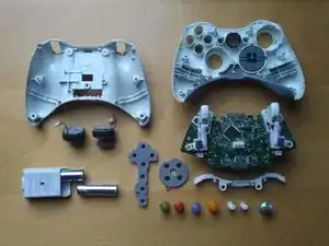 Desmontaje del Mando Inalámbrico de Xbox 360