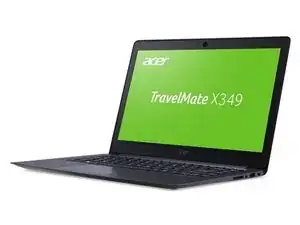 Reparación de Acer TravelMate X349
