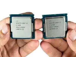 Actualizar la CPU en iMac 27" 2017