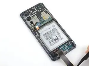 Reposicionamiento del cable del Samsung Galaxy S20 Ultra