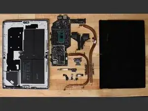 Desmontaje de Microsoft Surface Pro 7