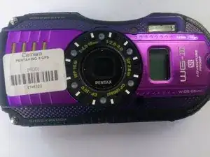 Reparación de Pentax Optio WG-3 GPS