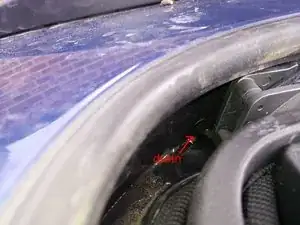 Destapar un desagüe del techo corredizo - delantero y trasero - Seat León MK3/5F - Volkswagen Golf