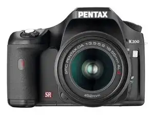 Reparación de Pentax K200D