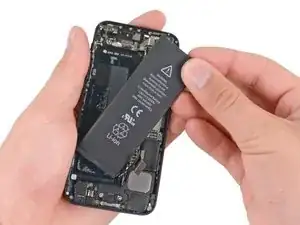 Reemplazo de la batería del iPhone 5