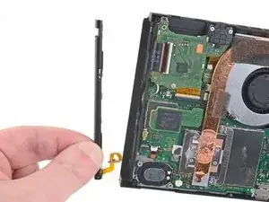 Riel del sensor del Joy Con derecho