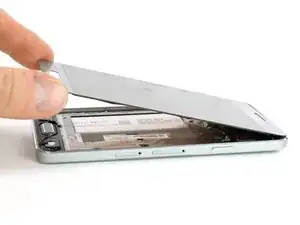 Reemplazo de la pantalla del Samsung Galaxy A3