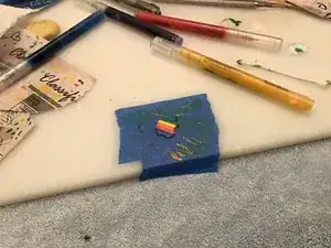 Pintando el logo de Apple