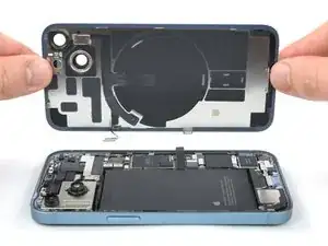 Reemplazo del cristal trasero del iPhone 14