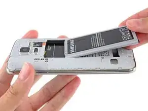 Reemplazo de batería del Samsung Galaxy S5
