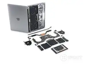 Desmontaje de MacBook Pro 13 "Touch Bar