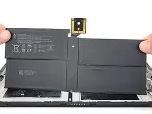 Reemplazo de la batería de Microsoft Surface Pro 6