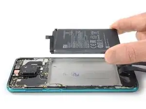 Reemplazo de la batería de Redmi Note 9 Pro